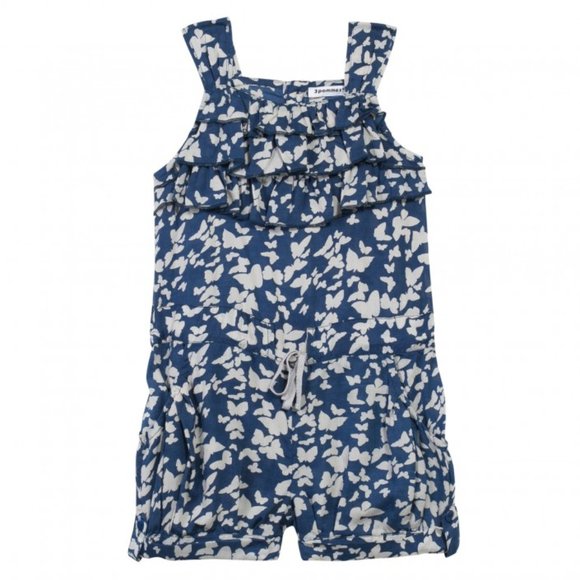 3pommes 'En tenue de plage!' Butterfly Romper - Picture 2 of 9